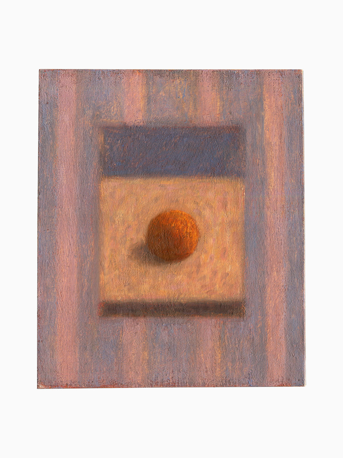 Painting of an Orange on a Wall #1